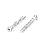 SONONIA 約200pcs　実用的　M3x25mm　ステンレス鋼　フラットヘッドネジ　クロスねじ　パンヘッドねじ　セット