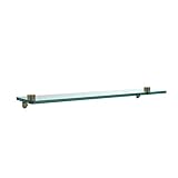 Allied Brass NS-1/22-ABR 22-Inch by 5-Inch Glass Shelf by Allied Brass