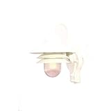 Alico Lighting 83TWM Acclaim Lighting Textured White Finished Outdoor Sconce with Ribbed Acrylic Sha