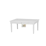 取っ手がかわいい　引出付テーブル　ＳＩｓｉＭＴ77614944ＷＨｉｓ