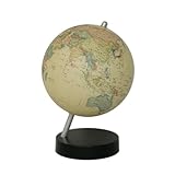 昭和カートン 地球儀/行政図 アンティーク 球径13cm 手貼りの日本製 13-CTWP-K