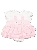 (キッスドロップ) KissDrop ウサギ　ロンパース 80cm ピンクベース
