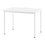 RFヤマカワ シンプルテーブル ホワイト W1000×D700 Z-SHST-1070WHW