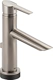 Delta 561T-SS-DST Compel Single Lever Handle Bathroom Faucet with Touch2O.XT Technology, Stainless b