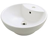 MR Direct V270-B Bisque Porcelain Vessel Lavatory Sink [並行輸入品]