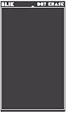 L.A.発 BLIK Original Wall Graphics ブリック オリジナルウォールステッカー ノットホワイトボード レクタングル <チャコール>
