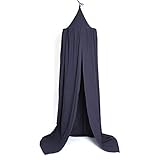 KING DO WAY 240*50cm 蚊帳 ベビーベッド 天蓋 蚊帳 天蓋カーテン かわいい 害虫 侵入 防ぐ 防虫 快適な安眠へ クラシック調 取り付け簡単 モスキートネット ロイヤルブルー