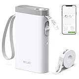 Nelko P21 ラベルライター Bluetooth接続 多機能 感熱小型充電式シールプリンター