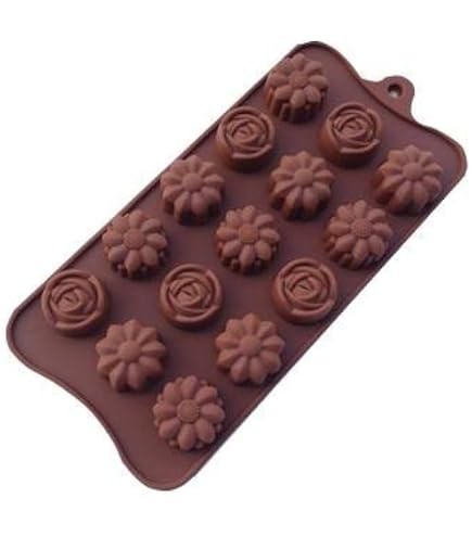 チョコレートモールドトレイ 洋菓子型 35個セット 渦巻き・六角形なバラなど チョコレートモールドトレイ 洋菓子型 35個セット 渦巻き・六角形な