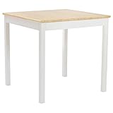 タマリビング ダイニングテーブル ポップル 幅75 ナチュラル/ホワイト 50003231