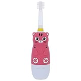 VIVATEC(ビバテック) 子供用電動歯ブラシ ピカるん ぶるぶるはぶらし ねこ ピンク