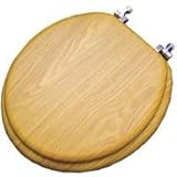 オーク突板Toilet Seat