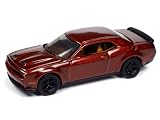 Auto World 1/64 2021 ダッジ チャレンジャー SRT スーパーストック シナモンスティックカラー [並行輸入品]