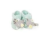 Finn+Emma フィン&エマ 手編み人形付 ブーティ オーガニックコットン 0-6M ゾウ U01-0908a