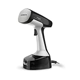 【Amazon.co.jp限定】 ティファール 衣類スチーマー 軽量なのにパワフル連続スチーム かけたままシワ伸ばし専用タイプ 「アクセススチーム イージー ブラック＆ホワイト」脱臭 除菌 スチームアイロン DT7132J0
