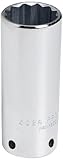Stanley Proto Tether-Ready J5012-TT 12 Point 3/8-inch Drive Deep Socket 3/8-inch by Stanley-Proto