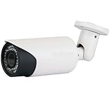 Amview HD IP 5MP PoE Security Camera 2.8-12mm Varifocal Lens OnVif Surveillance CCTV Camera [並行輸入品]