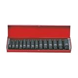 シグネット ミリ　ディープインパクトソケットセット 1/2DR （23296）　14本組