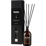 MsMs(ムースムース) リードディフューザー ルームフレグランス 90ml アンバー&ホワイトムスク・6227