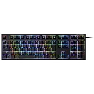 東プレ REALFORCE RGB JPモデル 112キーUSB日本語配列 1680万色バックライト機能/ON位置3段階調節機能搭載 ALL45g ブラック AEAX02