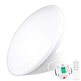 LEDシーリングライト 6畳 直径38㎝ 天井照明 3500Lm 35W 昼光色10段階調光タイプ 明るさメモリ機能 リモコン付き タイマー