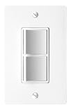 Panasonic FV-WCSW21-W WhisperControl Two-Function On/Off Switch, White [並行輸入品]
