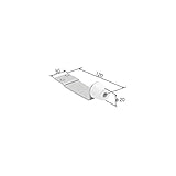 LIXIL メンテナンス部品 リビング建材用部品 ドア ドアストッパー 本体上部取付け用 シャインニッケル[MZDZSJ062] *製品色・形状等仕様変更になる場合があります*