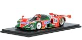 マツダ 787B ミニカー 1/43 2.6L ルマン 24時間 レース 1991 優勝 N55 (オレンジ/グリーン) [並行輸入品]
