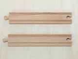 木のおもちゃ　だいわ　レールストレート21.5（2個セット）　汽車レール