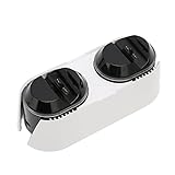 デュアルコントローラー充電器充電ステーション高速充電アダプター、LEDインジケーター付きデュアルプレイステーション5コントローラー用のデュアルセンス充電ステーション