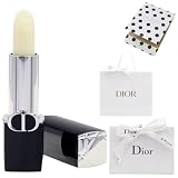 [ラッピング・紙袋付き】ディオール DIOR リップスティック ルージュ ディオール バーム 000/ディオールナチュラル サテン 3.5g (名入れなし, 000/クリア) 1.0 個