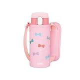 サーモス 水筒 真空断熱ストローボトル 410ml ピンク 子供用 通園通学 保冷専用 FJV-400F P