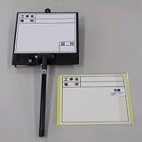 エスコ 180x167mm伸縮式工事用ホワイトボード EA766ZF-12