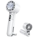 携帯扇風機 ハンディファン 【冷感プレート付き モバイルバッテリー機能】2024新型 手持ち扇風機首掛け 卓上扇風機 瞬間冷却 軽量 強力 