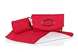 okiedog Luxe Classic Lilliput diaper bag red by okiedog