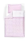 Tr?umeland TT12503 Bedding Set - Little Crown - 2-Piece - 80 x 80 cm - Pink by Tr?umeland
