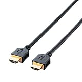 エレコム HDMI ケーブル 1.5m ハイスピード 4K × 2K対応 ノーマルタイプ ブラック DH-HD14ER15BK