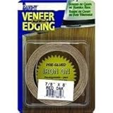 Cloverdale 34820 Band-It Wood Veneer Edging walnut iron on 3/4in x 8ft [並行輸入品]