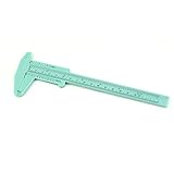 TOPTOMMY 150mm プラスチック ノギス 測径器 カーボン 測微計 測微カリパス