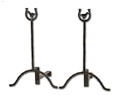 ビッグSky Carvers Lucky Horse Andironsのセット2