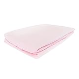 Izziwotnot Jersey Interlock Fitted Cot Sheets Pink by Izziwotnot