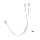 Lovoski スプリッター　コネクター　ケーブル　LED　ストリップ　ライト用　効果的　全3タイプ - 1〜2
