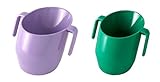 Doidyバンドル – ソリッド色ライラックソリッド色と緑 – 2 Items Supplied ( dispatchedからUK )