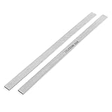 uxcell　切削バー　カッターツール穴加工　CNC旋盤　HSS正方形ビット　 2mmx10mmx200mm 2本入り