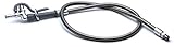 T&S Brass B-0102-B Pot and Glass Filler with Straight End Nozzle and 68-Inch Flexible Stainless Stee