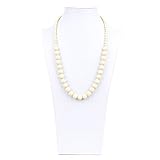 Bumkins Nixi Ciclo Silicone Teething Necklace Navajo White by Bumkins