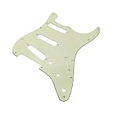 YJB PARTS ST60's ストラト用ピックガード ミントグリーン3P インチ 日本製