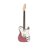 Squier by Fender エレキギター Affinity Series™ Telecaster® Deluxe, Laurel Fingerboard, White Pickguard, Burgundy Mist ソフトケース付き