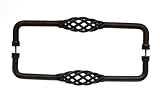 Top Knobs M1244-12 Pair Birdcage Back to Back Door Pull by Top Knobs