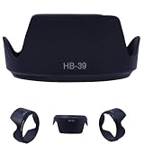 KAKOTOPA カメラマウントレンズフードHB-39 ニコンHB-39交換用 ニコンFマウントレンズAF-S DX 16-85mmG ED VR、AF-S DX 18-300mm f/3.5-6.3G ED VRズーム用 カメラ用レンズフード 代替レンズフード 交換用レンズフード